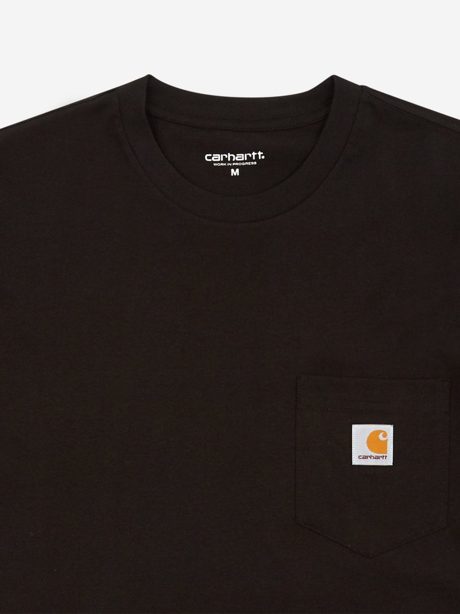 Carhartt WIP Carhartt WIP Shortsleeve Pocket T-Shirt - Black - Black