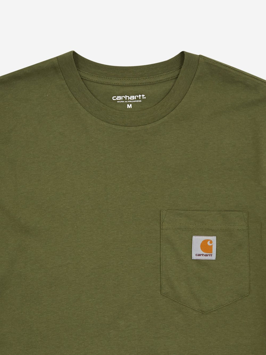 Carhartt WIP Carhartt WIP Shortsleeve Pocket T-Shirt - Dollar Green - Green