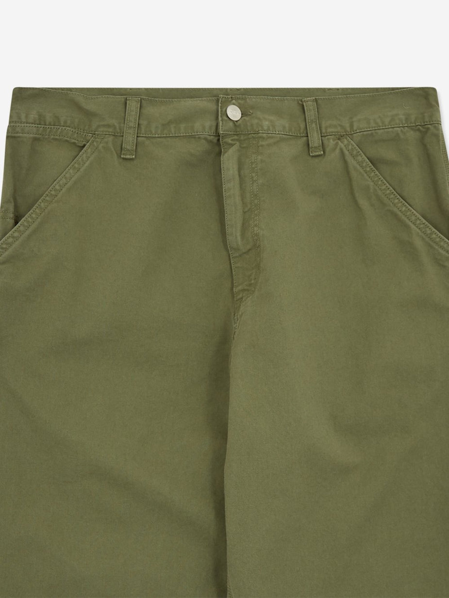 Carhartt WIP Carhartt WIP Single Knee Pant - Dollar Green - Green