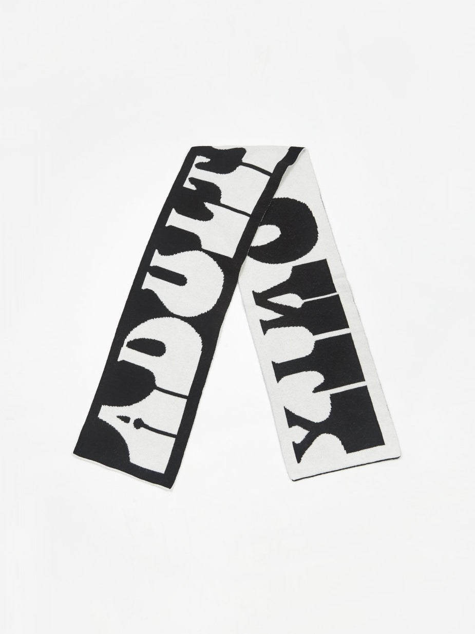 Carne Bollente Carne Bollente Adults Business Only Scarf - Black - Black