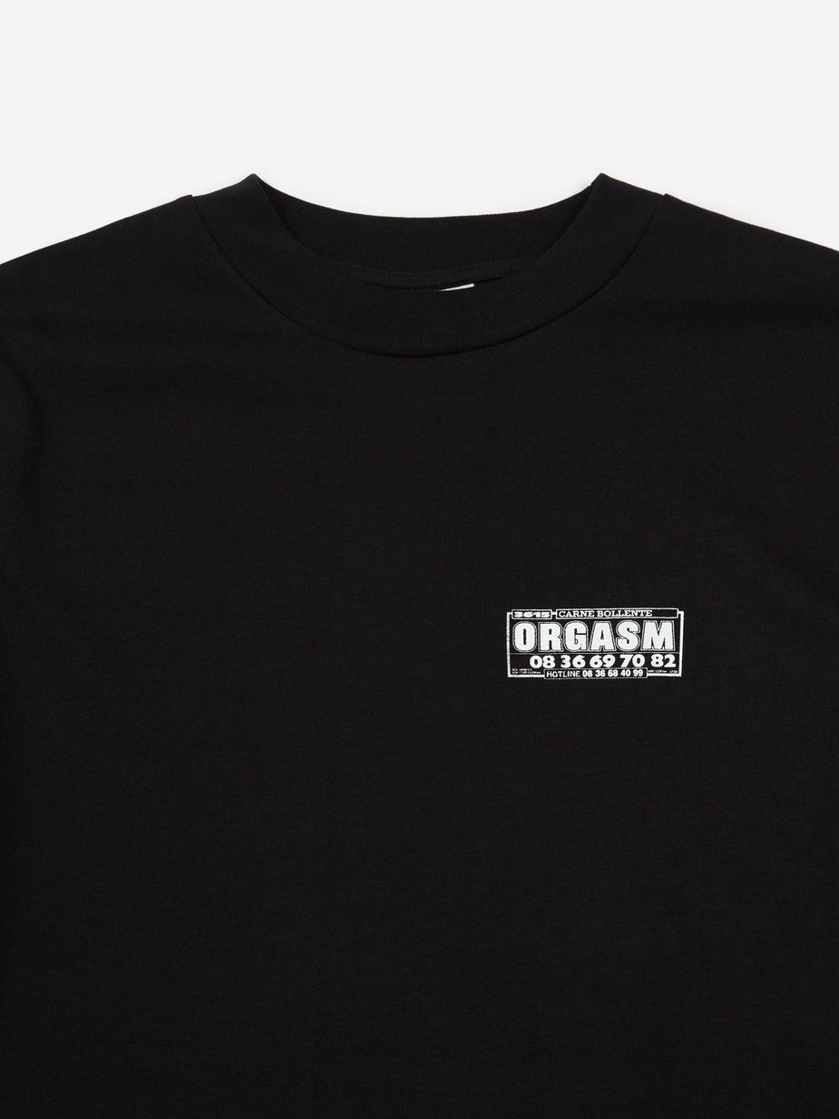 Carne Bollente Carne Bollente 3615 Carne Longsleeve T-Shirt - Black - Black
