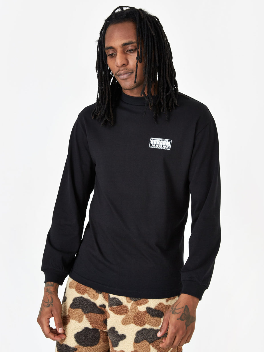 Carne Bollente Carne Bollente 3615 Carne Longsleeve T-Shirt - Black - Black