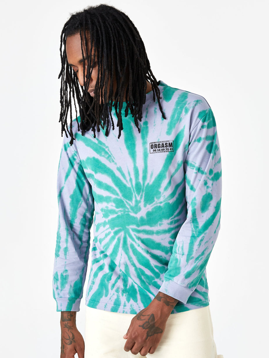 Carne Bollente Carne Bollente 3615 Carne Longsleeve T-Shirt - Tie Dye - Tie-Dye