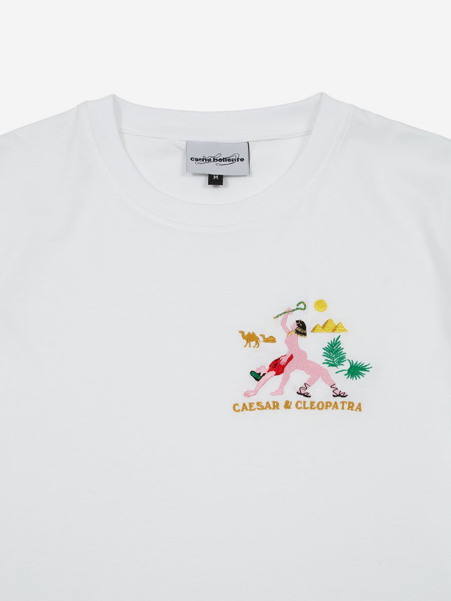 Carne Bollente Carne Bollente Cesar In Cleopatra Shortsleeve T-Shirt - White - White