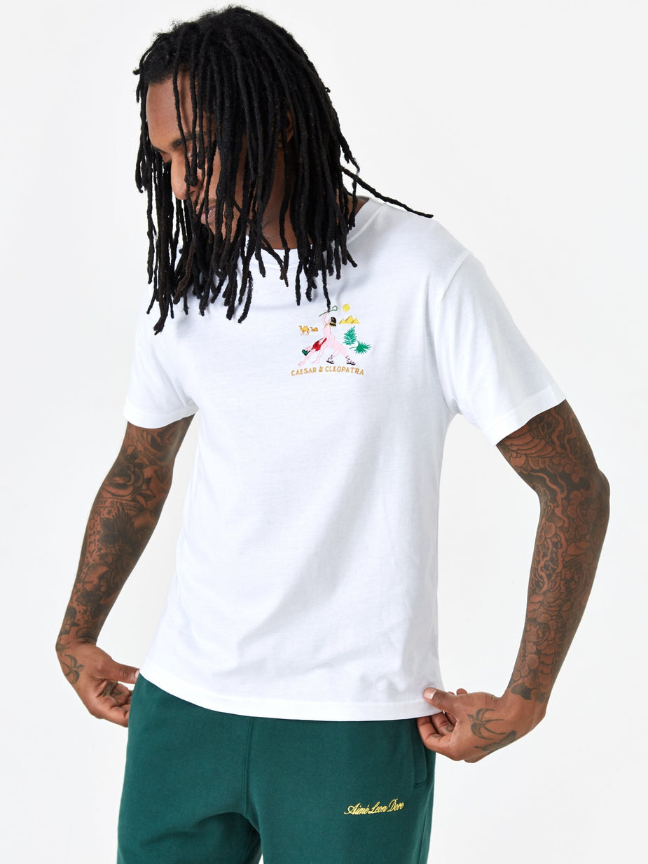Carne Bollente Carne Bollente Cesar In Cleopatra Shortsleeve T-Shirt - White - White