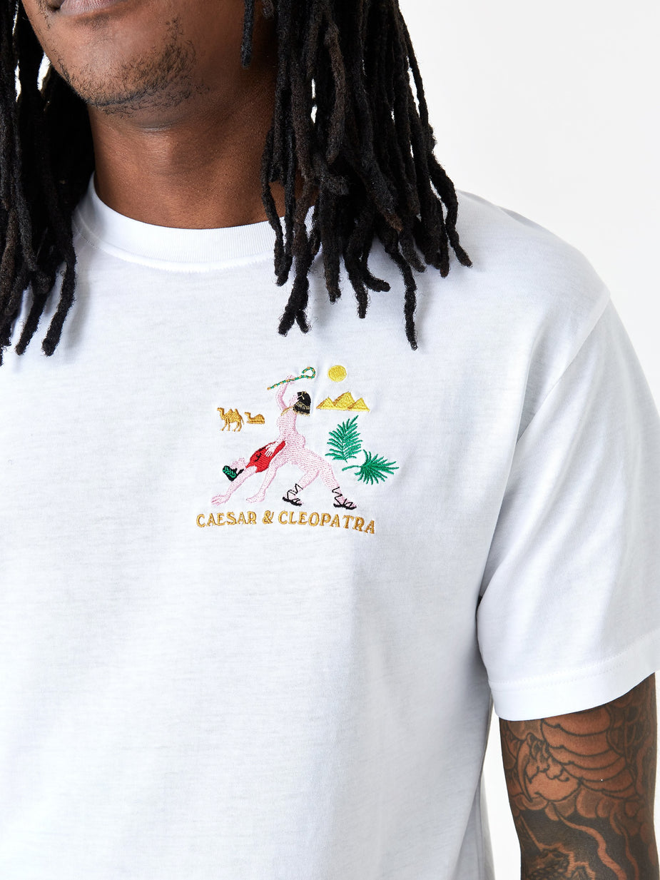 Carne Bollente Carne Bollente Cesar In Cleopatra Shortsleeve T-Shirt - White - White