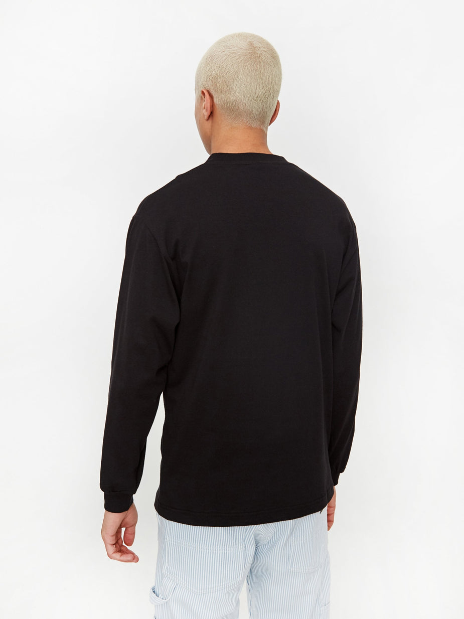 Carne Bollente Carne Bollente La Grande Derouille Longsleeve T-Shirt - Black - Black