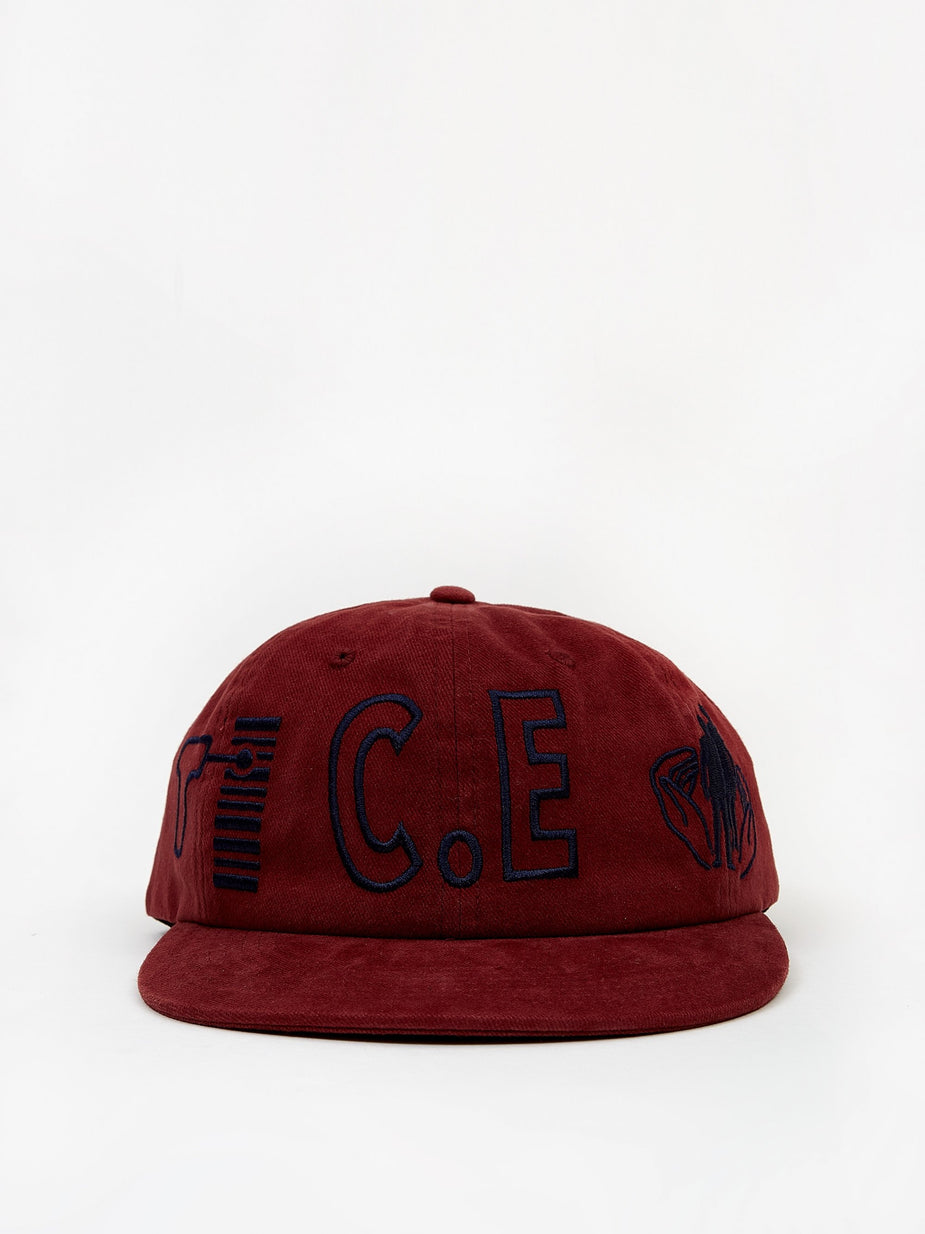 Cav Empt C.E Cav Empt reader Low Cap - Red - Red