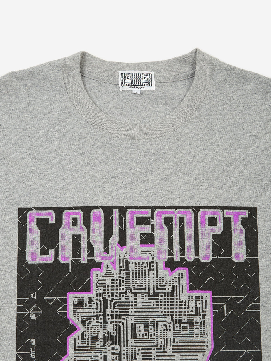 Cav Empt C.E Cav Empt Image 23 Shortsleeve T-Shirt - Grey - Grey