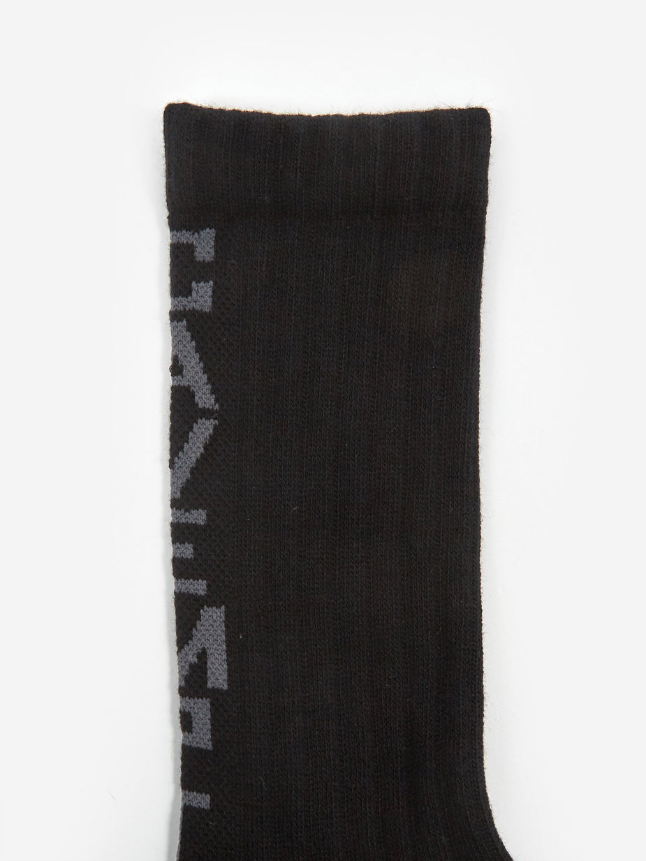 Cav Empt C.E Cav Empt Sock - Black - Black