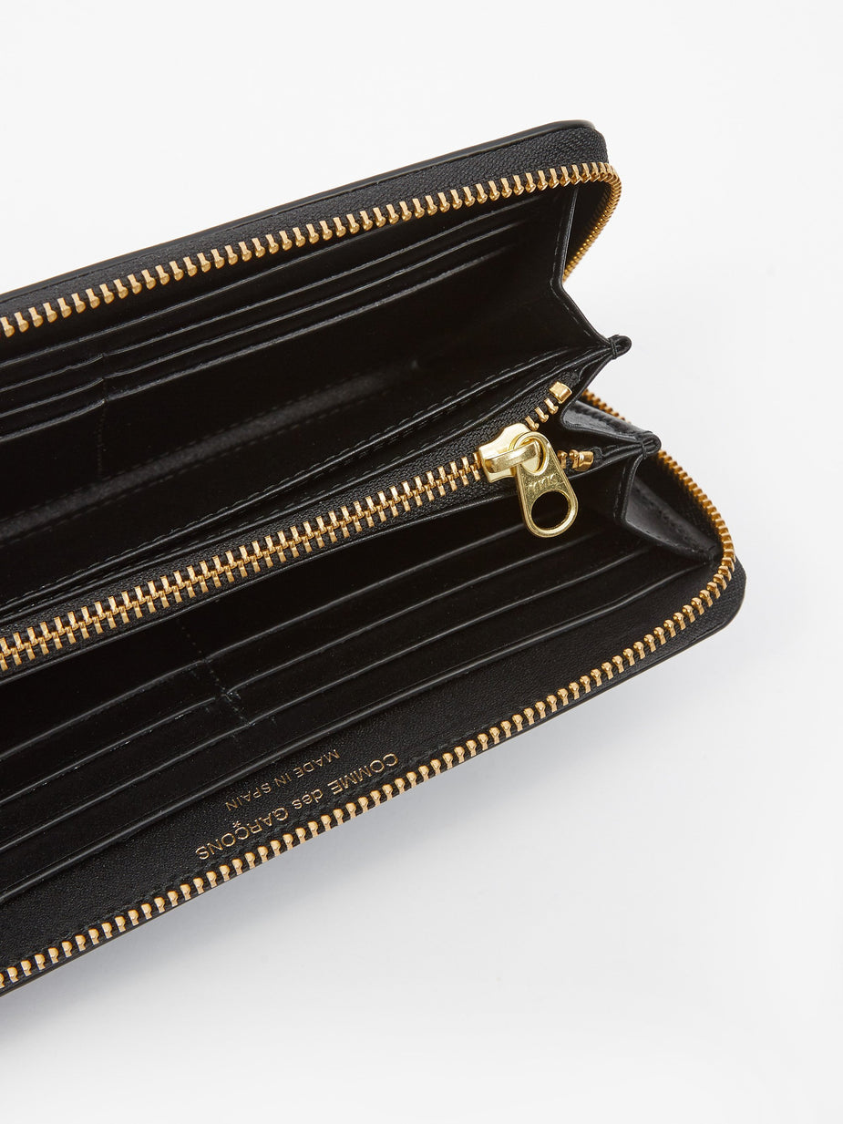 Comme des Garcons Wallets Comme des Garcons Wallets Classic Leather (SA0111) - Black - Black