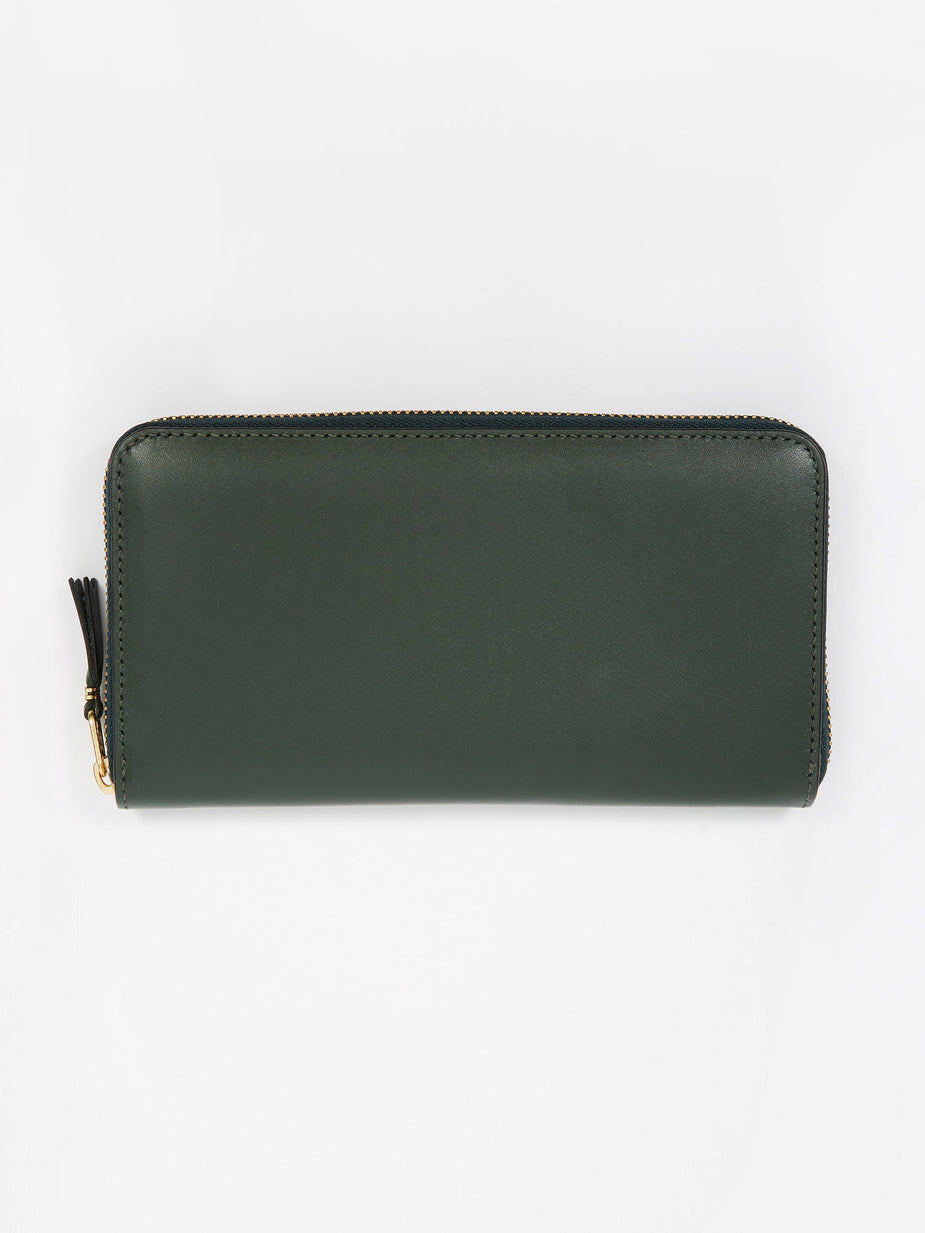 Comme des Garcons Wallets Comme des Garcons Wallets Classic Leather (SA0111) - Bottle Gree - Green