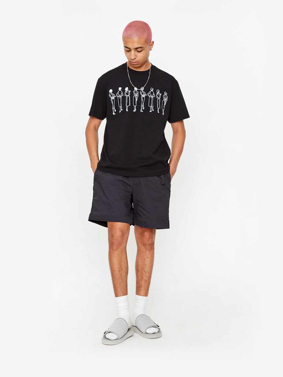 Cav Empt C.E Cav Empt Back View T-Shirt - Black - Black