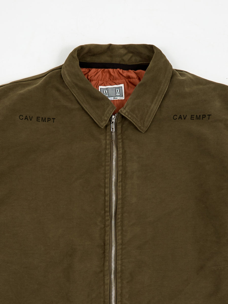 Cav Empt C.E Cav Empt Covered Insulation Jacket - Green - Green