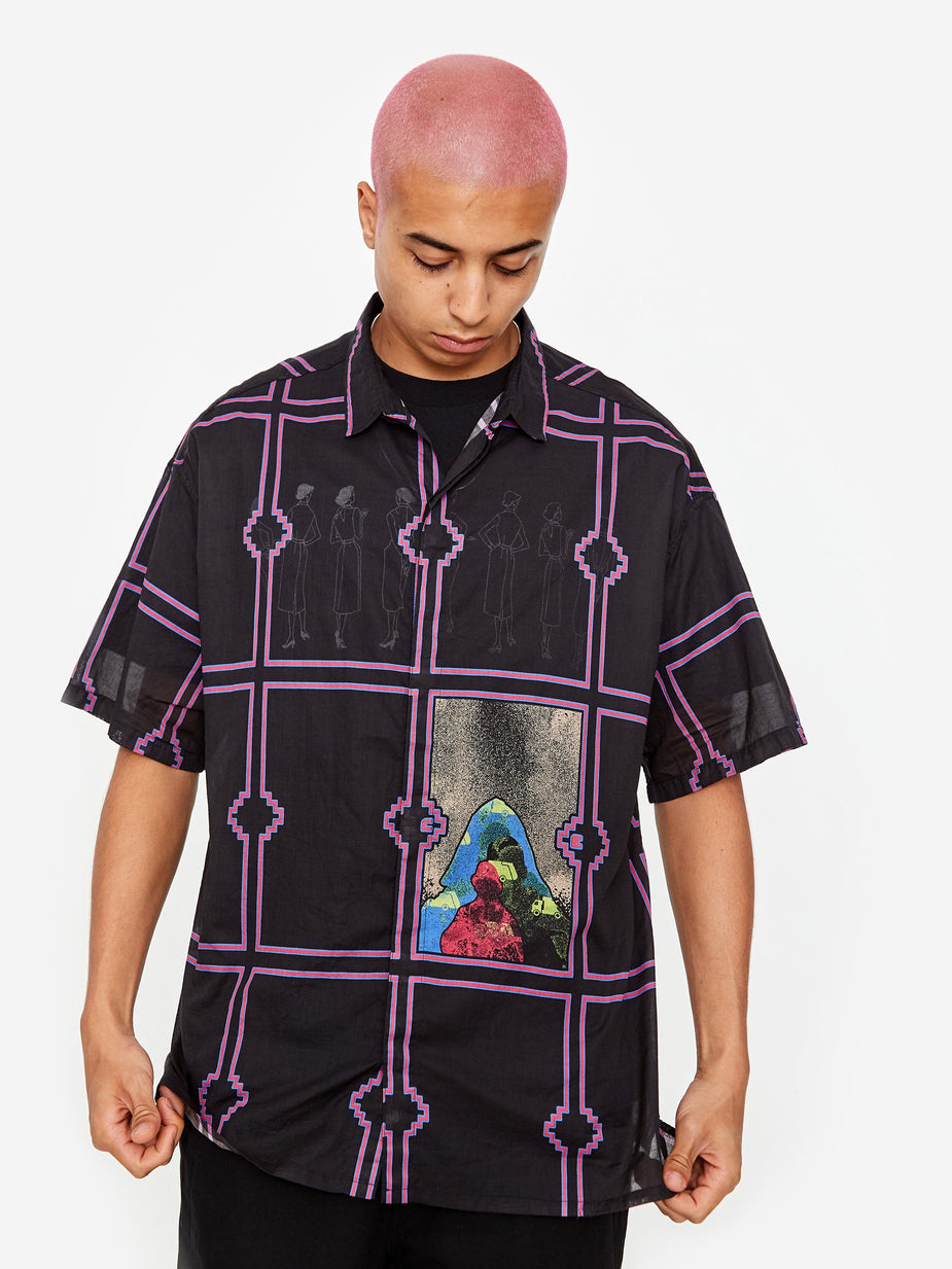 Cav Empt C.E Cav Empt Frame Shortsleeve Shirt - Black - Black