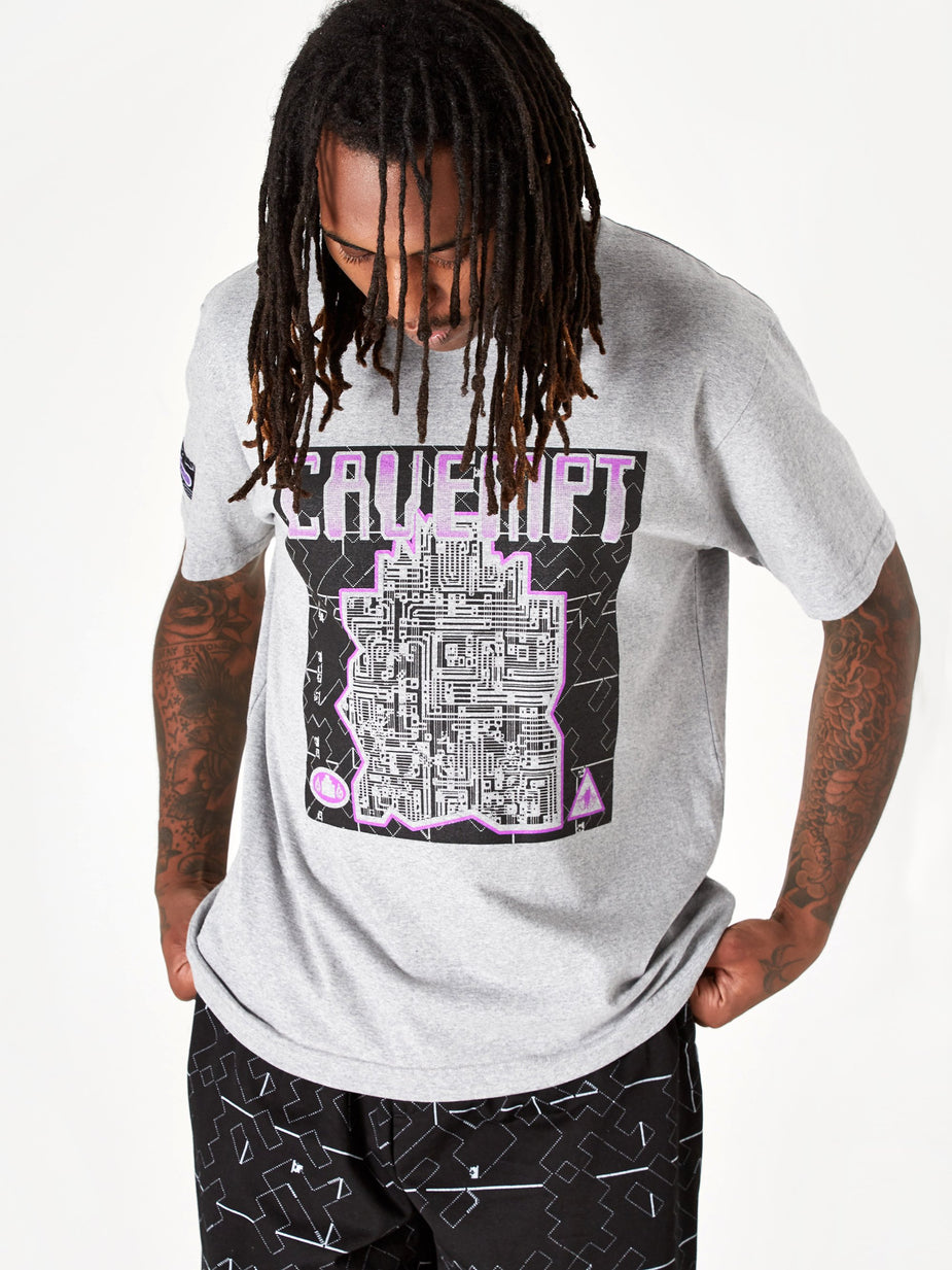 Cav Empt C.E Cav Empt Image 23 Shortsleeve T-Shirt - Grey - Grey