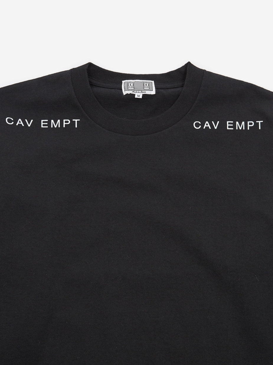 Cav Empt C.E Cav Empt Longsleeve T-Shirt - Black - Black