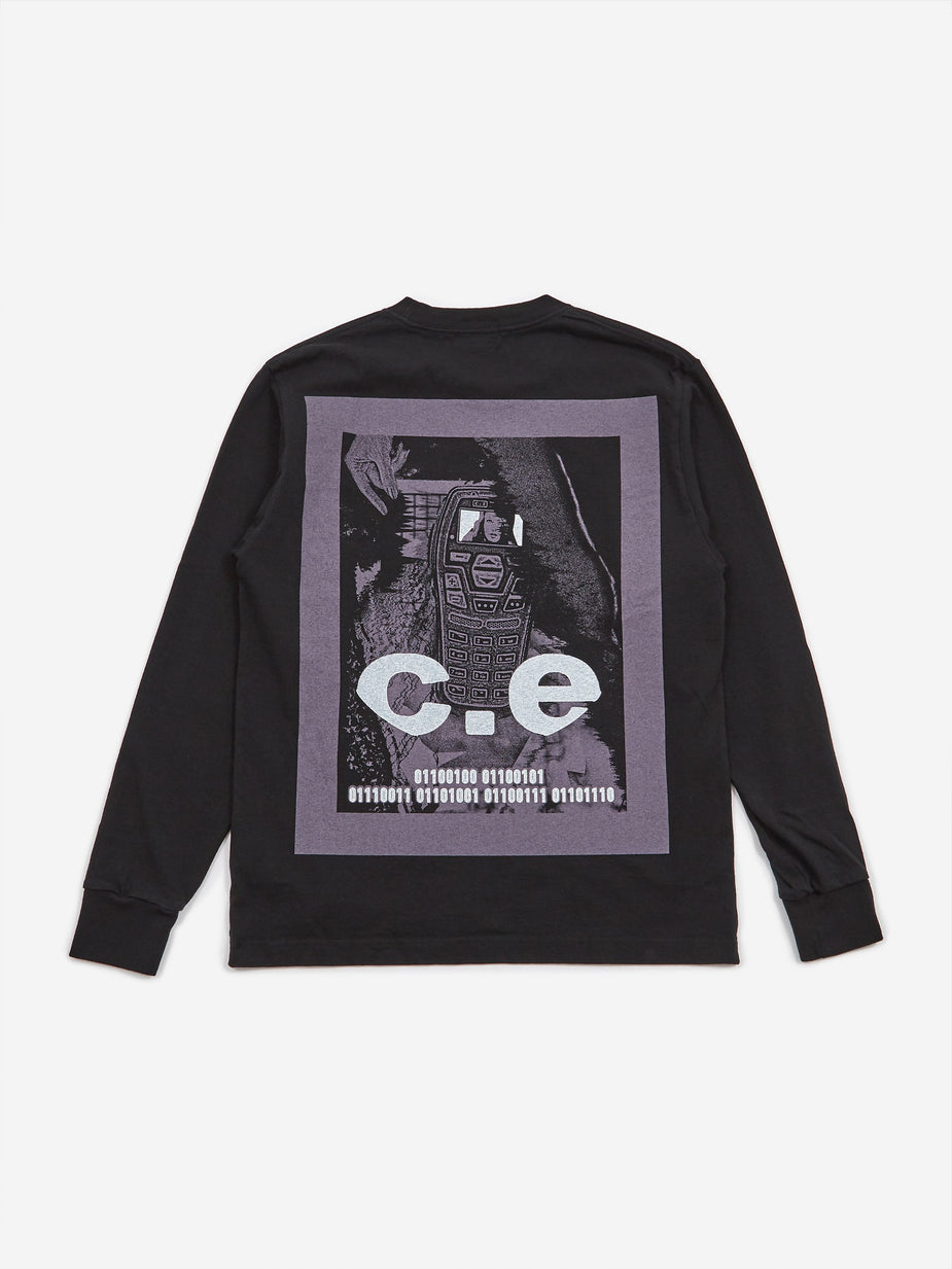 Cav Empt C.E Cav Empt Longsleeve T-Shirt - Black - Black