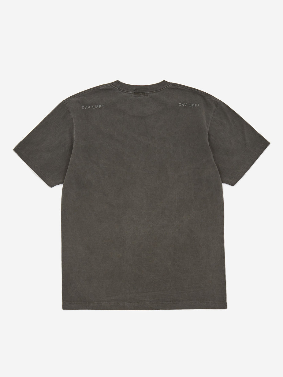 Cav Empt C.E Cav Empt Overdye Chemistry T-Shirt - Charcoal - Grey