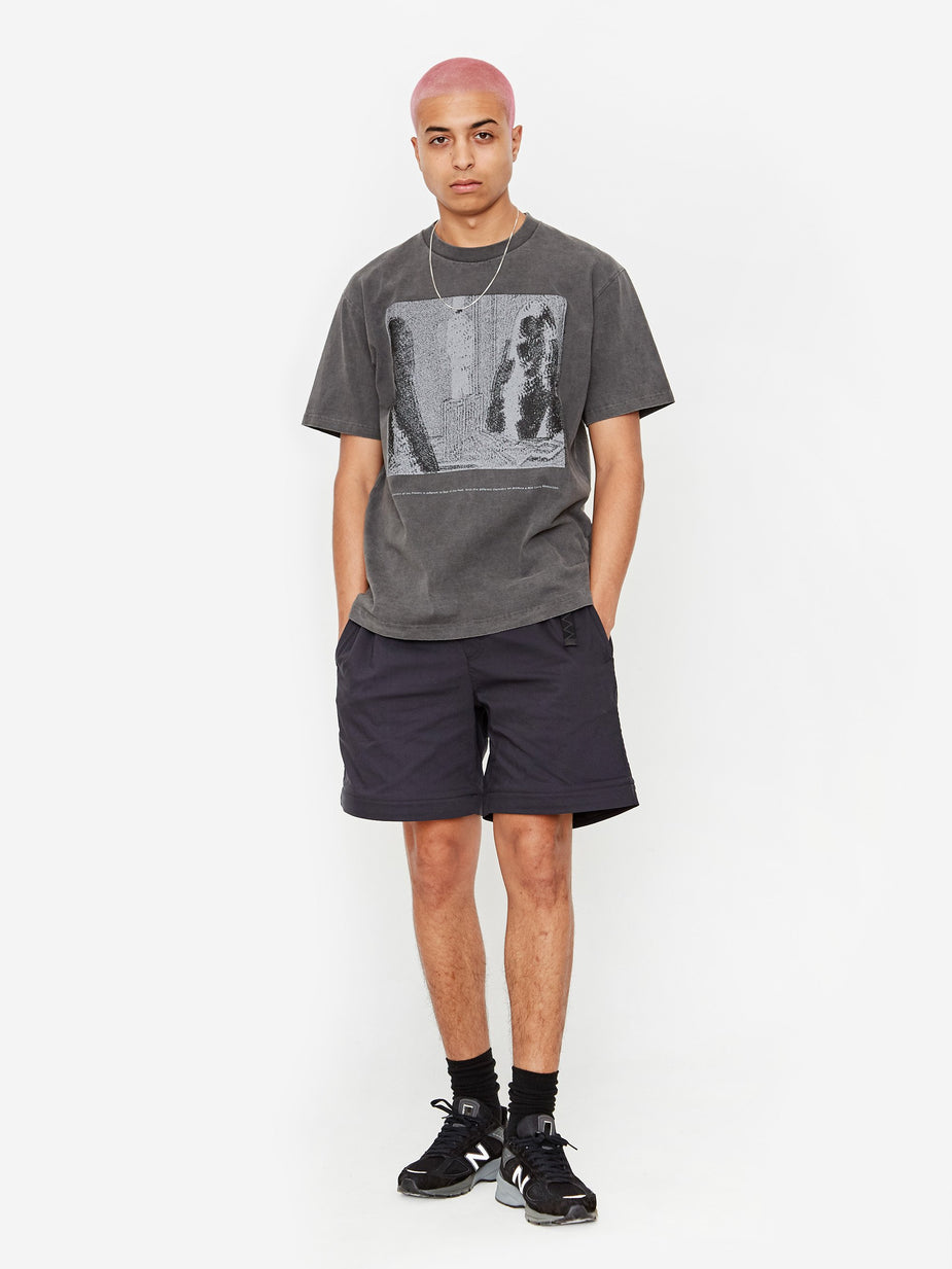 Cav Empt C.E Cav Empt Overdye Chemistry T-Shirt - Charcoal - Grey
