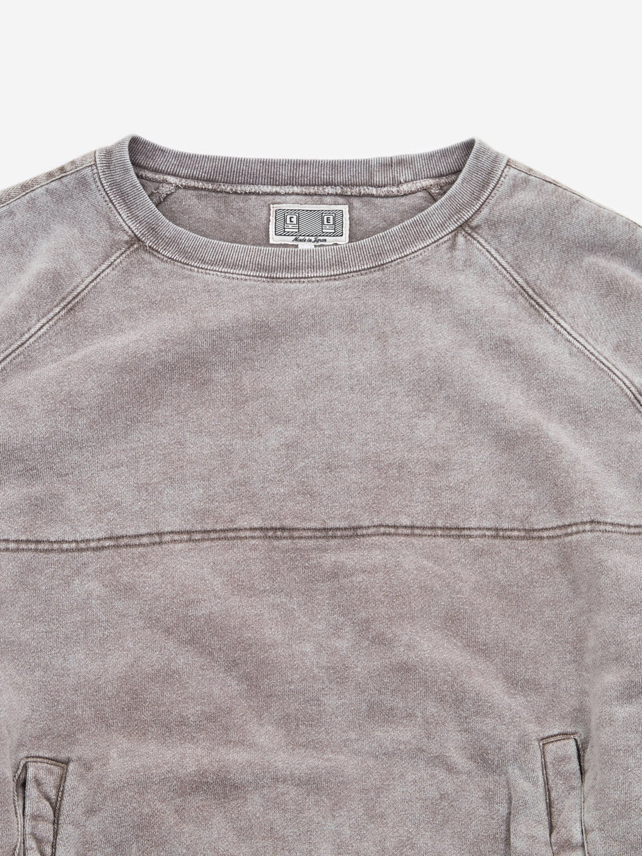 Cav Empt C.E Cav Empt Overdye Double Face Crewneck Sweatshirt - Beige - Neutrals