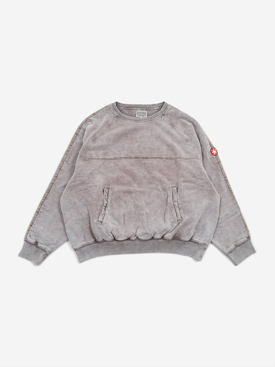 Cav Empt C.E Cav Empt Overdye Double Face Crewneck Sweatshirt - Beige - Neutrals