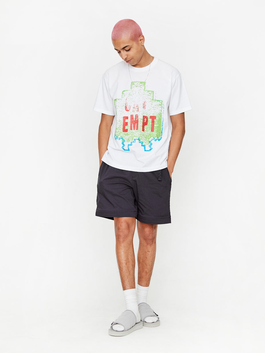 Cav Empt C.E Cav Empt Ziggurat Stamp T-Shirt - White - White