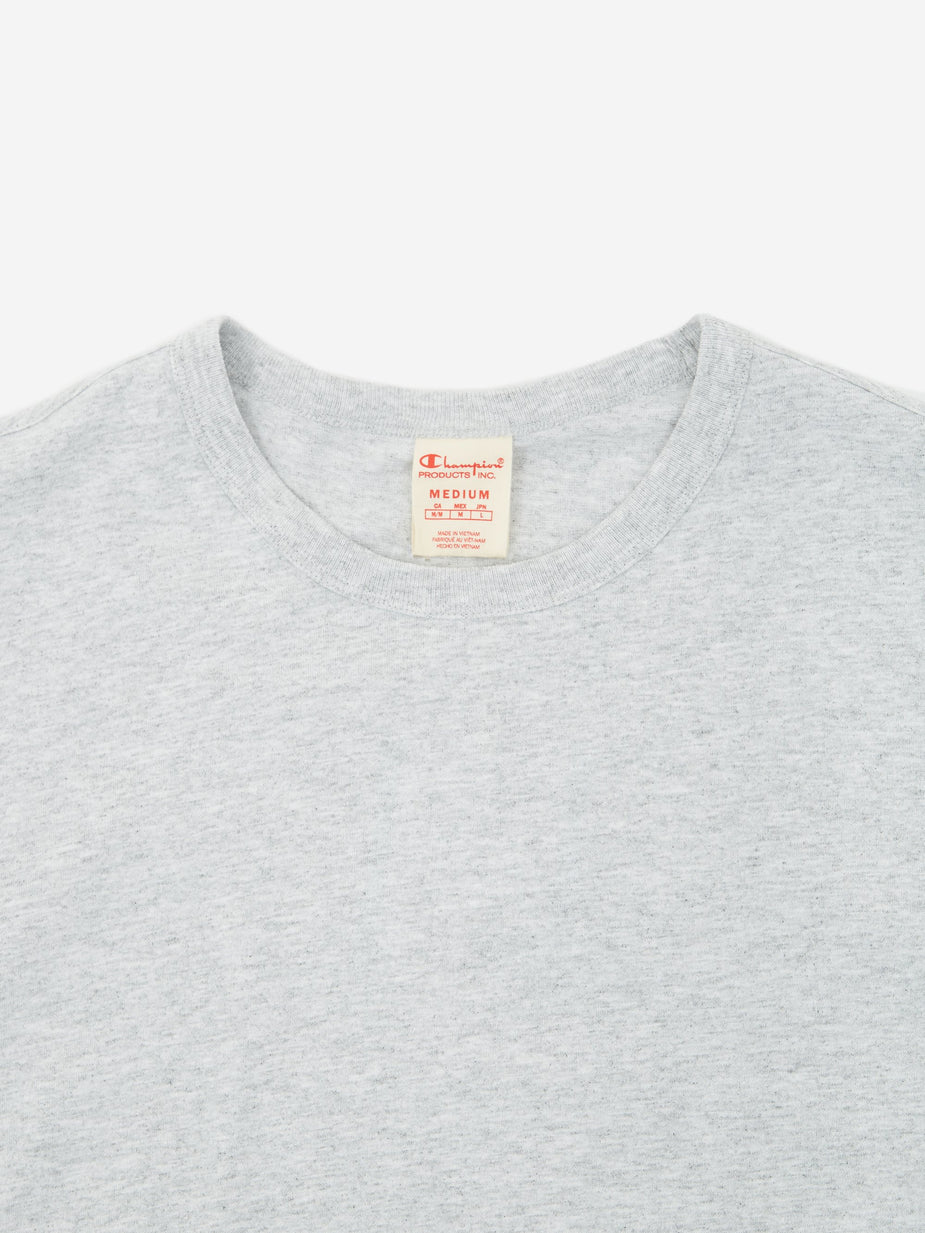 Champion Champion Reverse Weave Crew Neck T-Shirt - Grey - Grey