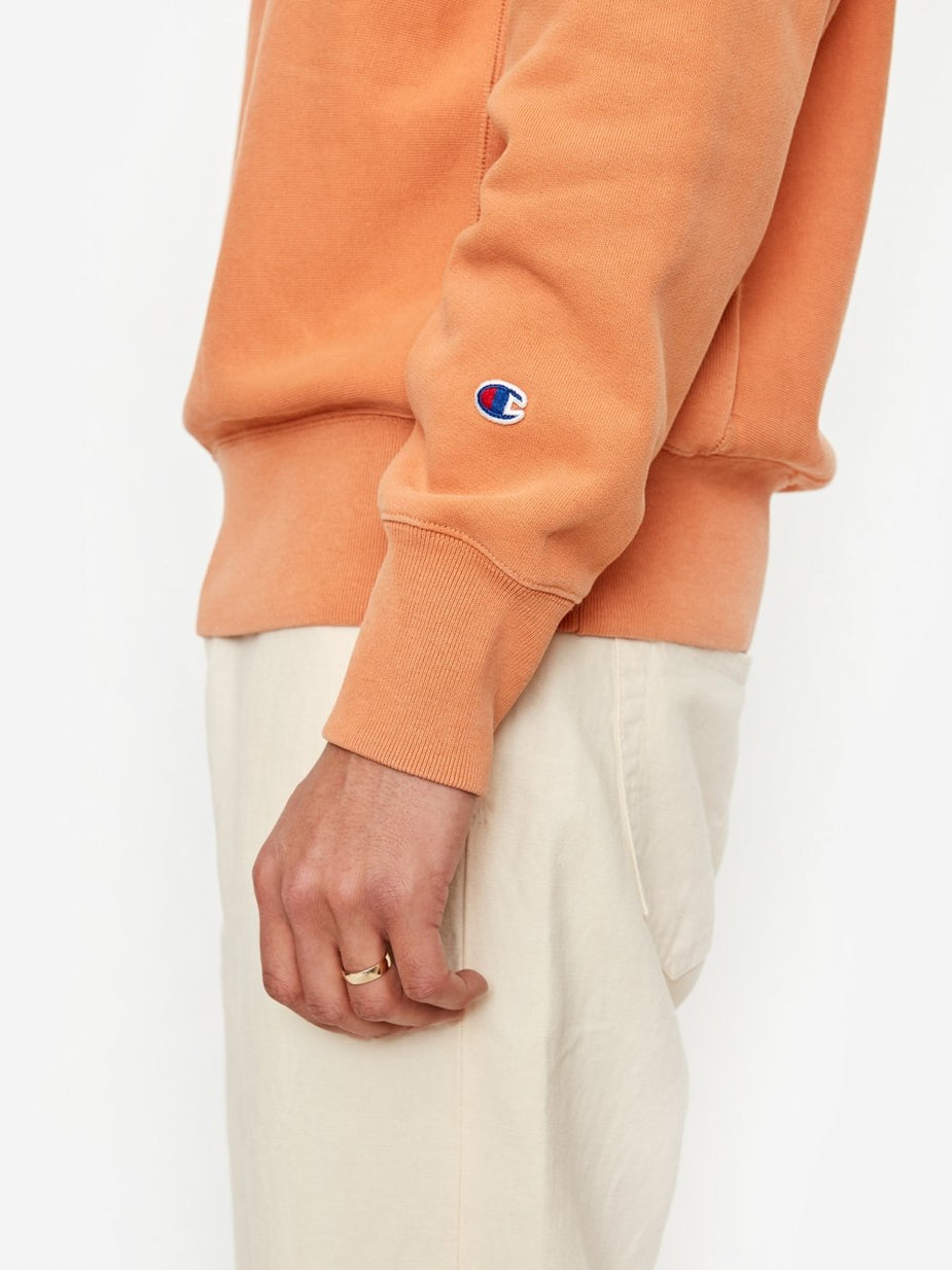 Champion Champion Reverse Weave Acid Wash Crewneck Sweatshirt - Caramel - Other