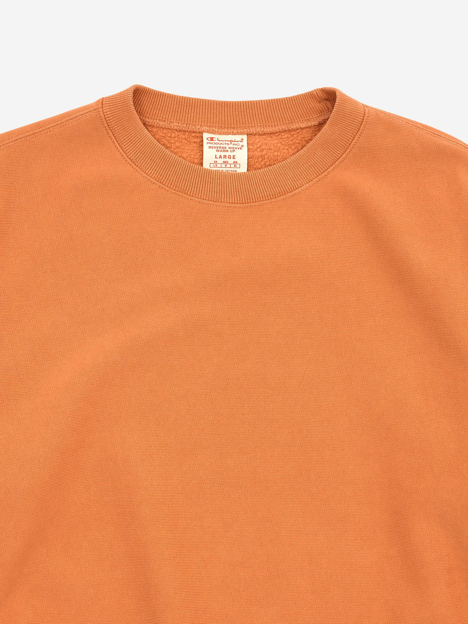 Champion Champion Reverse Weave Acid Wash Crewneck Sweatshirt - Caramel - Other