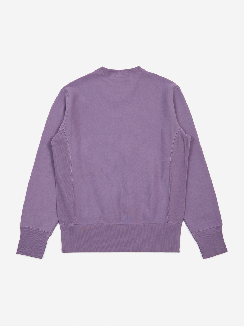 Champion Champion Reverse Weave Small Script Crewneck Sweatshirt - Purple - Purple