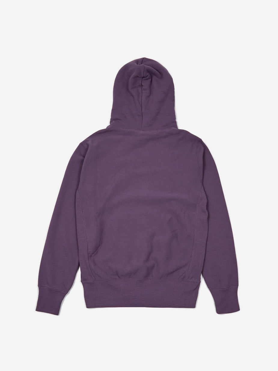 Champion Champion Reverse Weave Small Script Hooded Sweatshirt - Purple - Purple