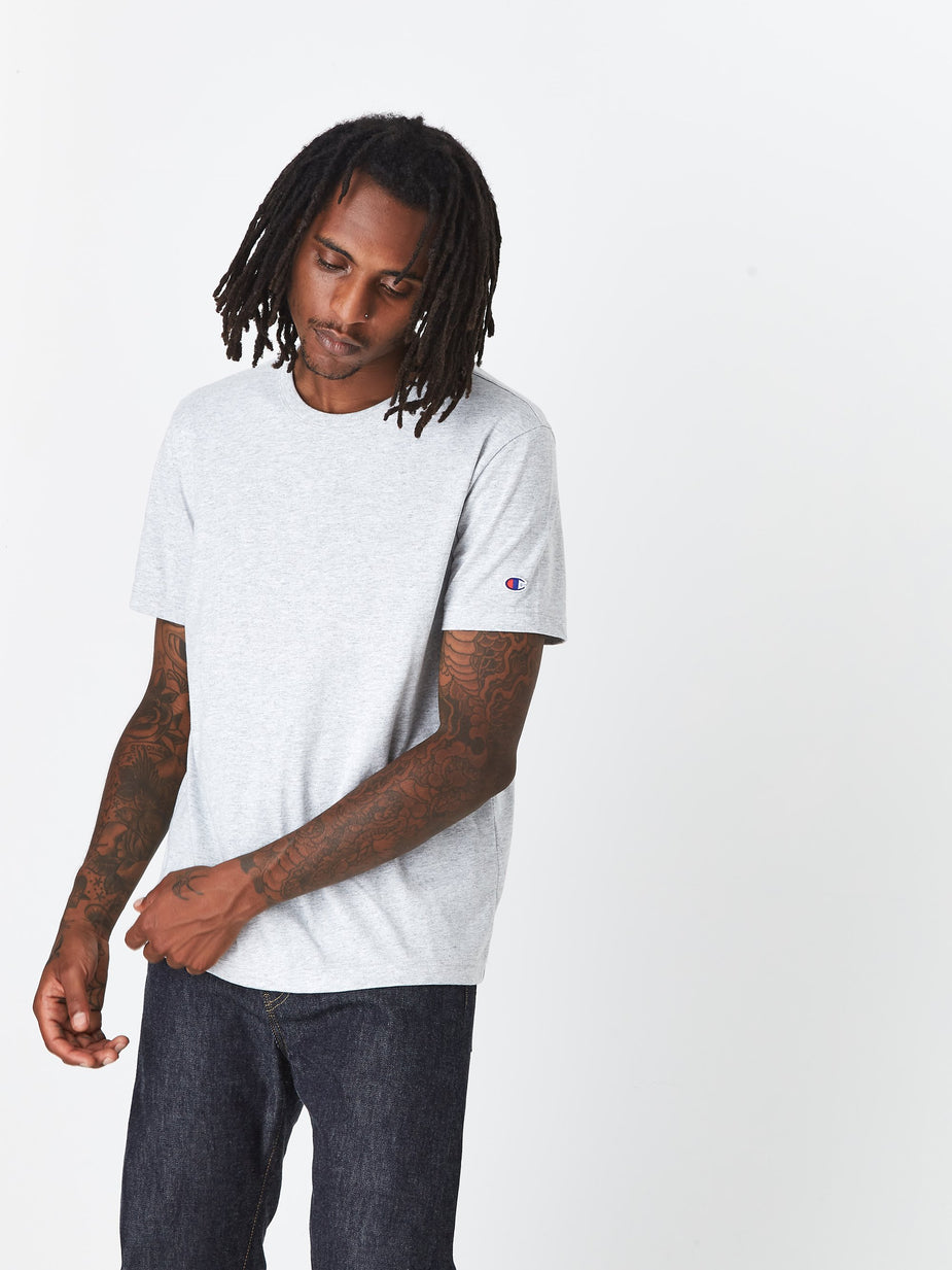Champion Champion Reverse Weave Crew Neck T-Shirt - Grey - Grey