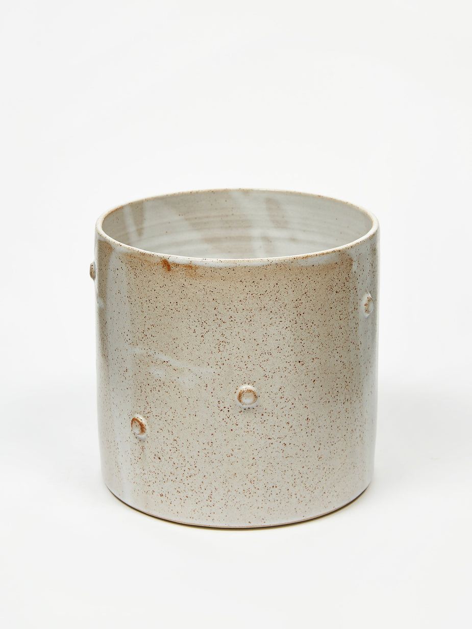 Charlotte Miller Charlotte Miller Large Glazed Disc Planter - Other