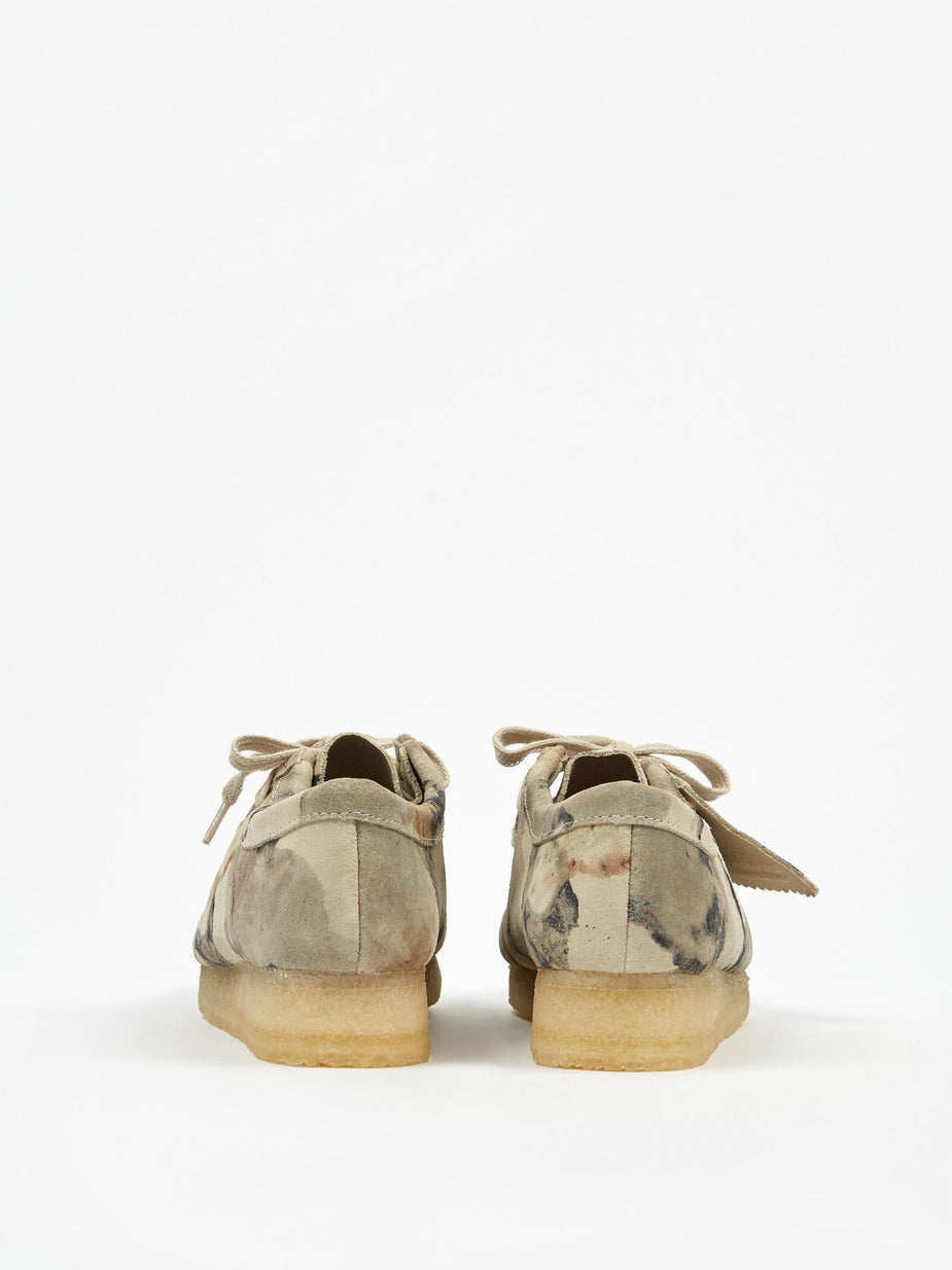Clarks Originals Clarks Wallabee - Off White Camo - White