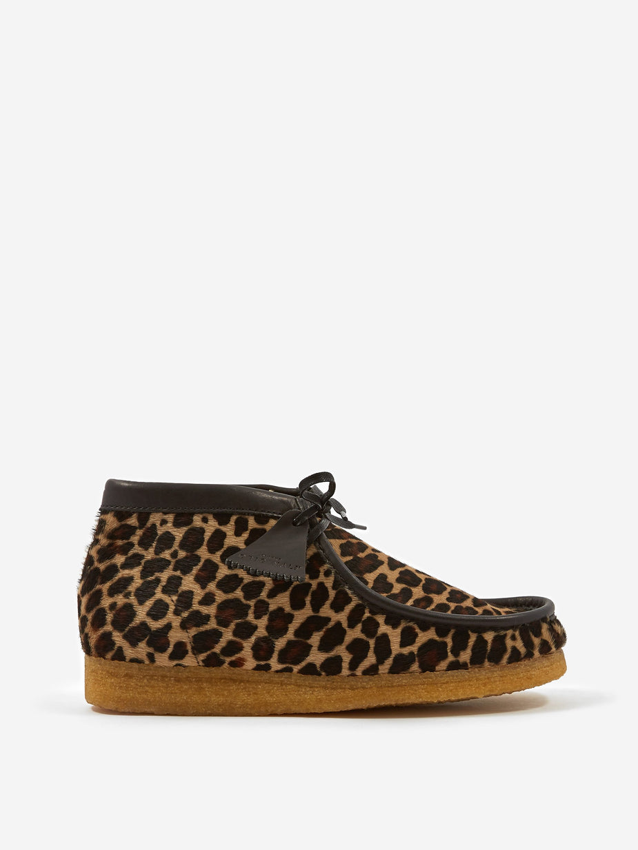 Clarks Originals Clarks Wallabee Boot - Leopard Print - Animal Print