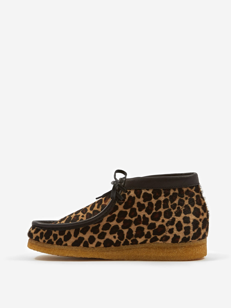 Clarks Originals Clarks Wallabee Boot - Leopard Print - Animal Print