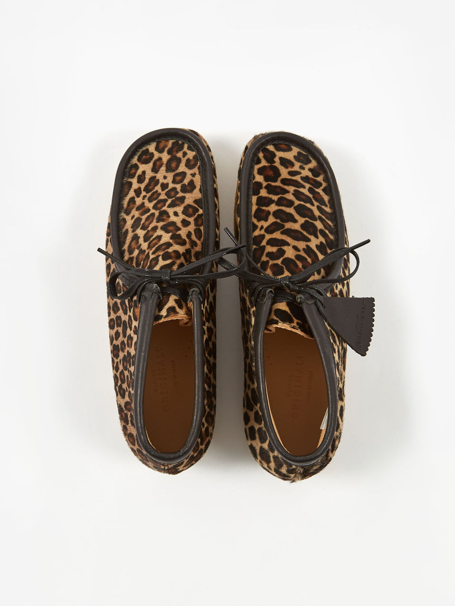 Clarks Originals Clarks Wallabee Boot - Leopard Print - Animal Print