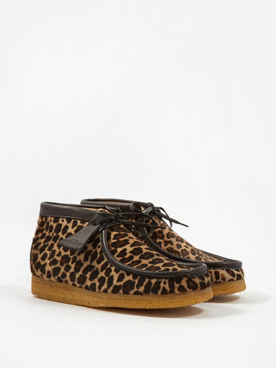 Clarks Originals Clarks Wallabee Boot - Leopard Print - Animal Print