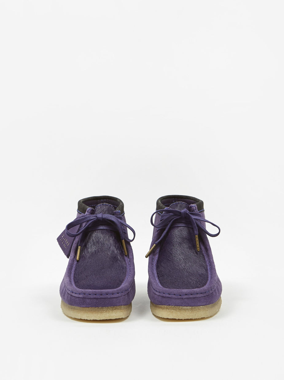 Clarks Clarks Wallabee Boot - Purple Interest - Purple