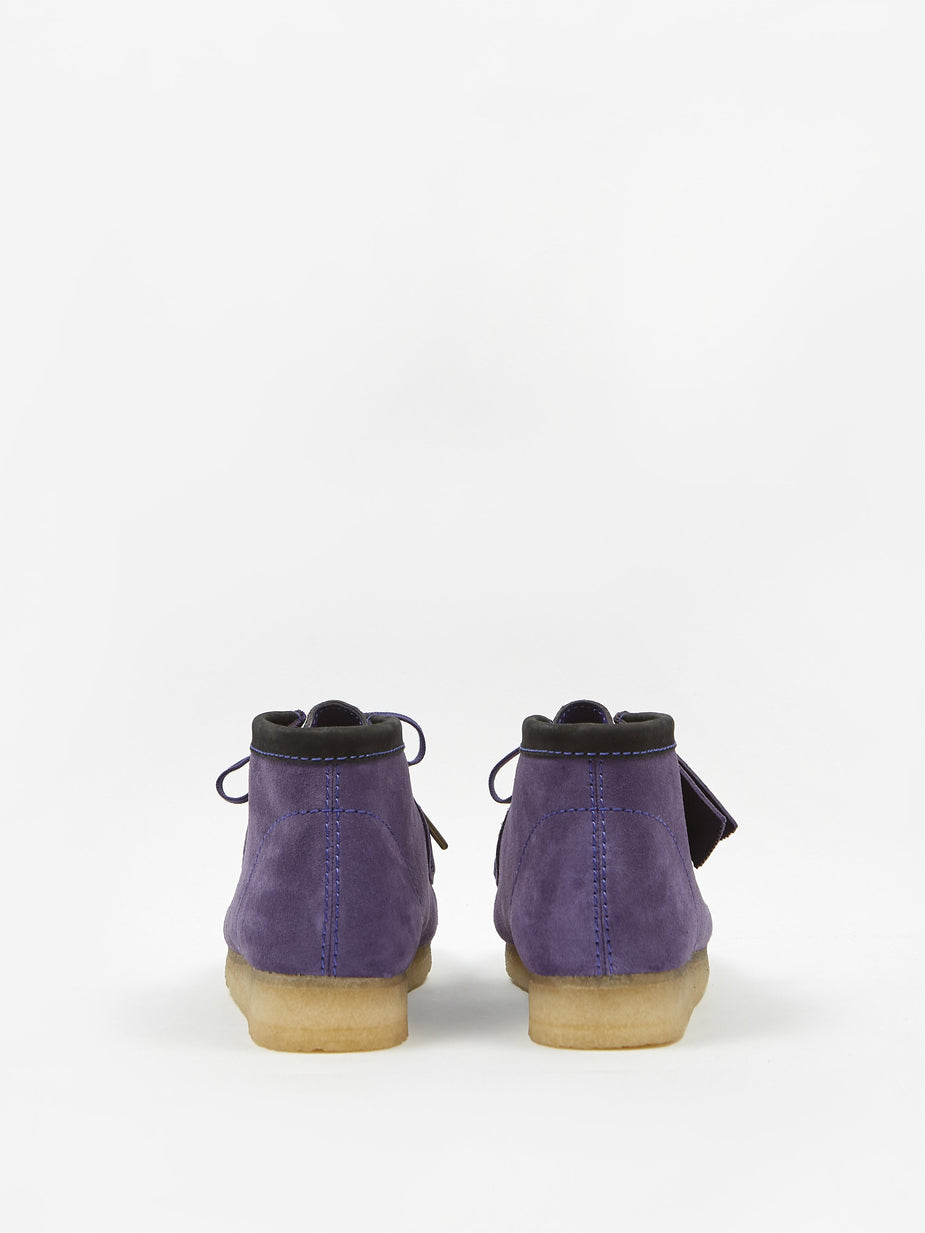 Clarks Clarks Wallabee Boot - Purple Interest - Purple