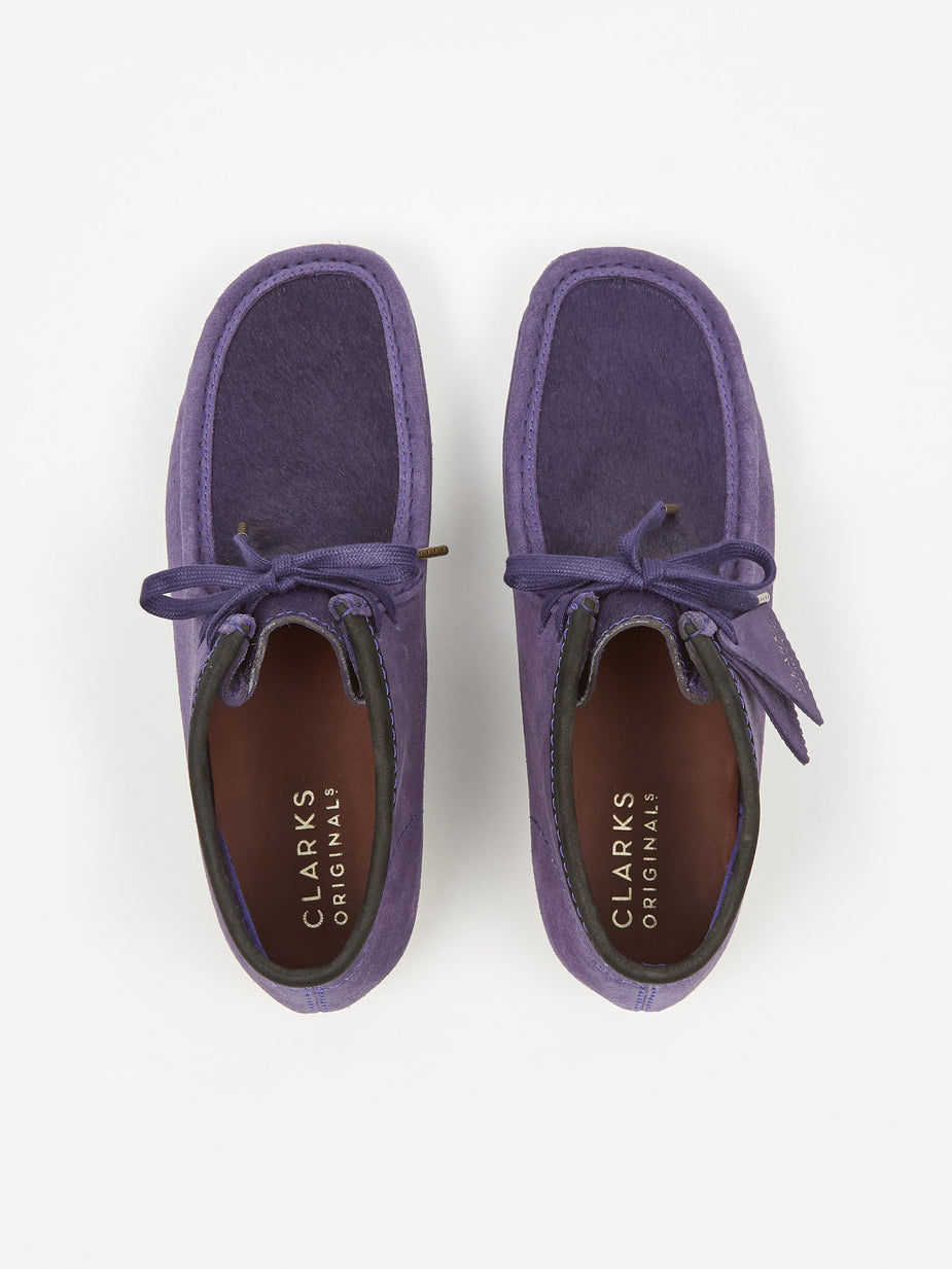 Clarks Clarks Wallabee Boot - Purple Interest - Purple