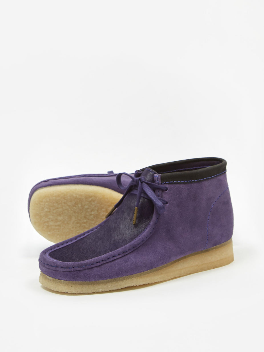 Clarks Clarks Wallabee Boot - Purple Interest - Purple