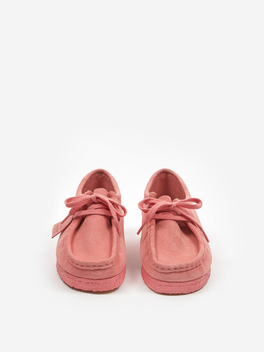 Clarks Originals Clarks Wallabee - Bright Pink Suede - Pink