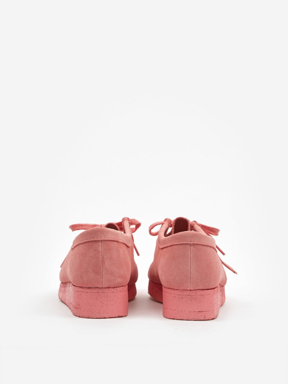 Clarks Originals Clarks Wallabee - Bright Pink Suede - Pink