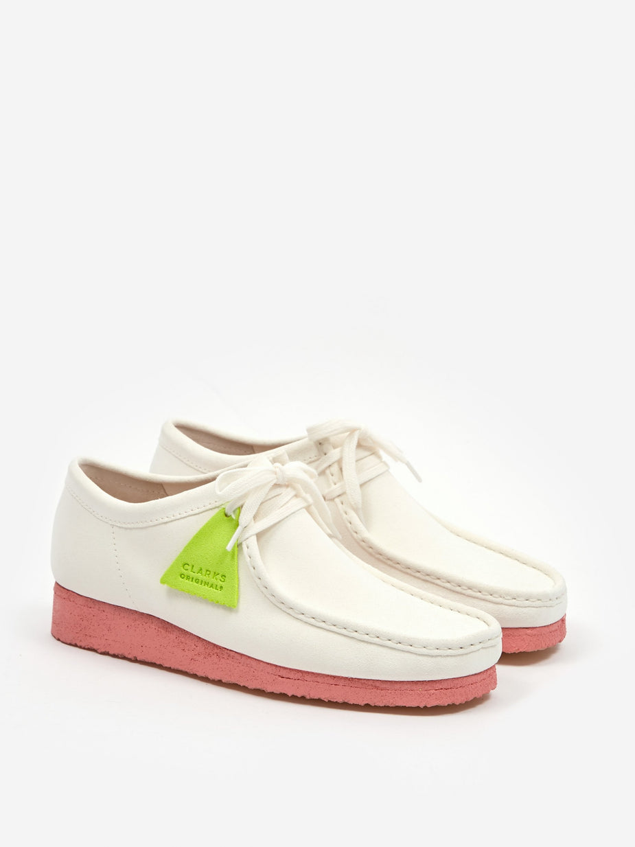 Clarks Originals Clarks Wallabee - Bright White - White