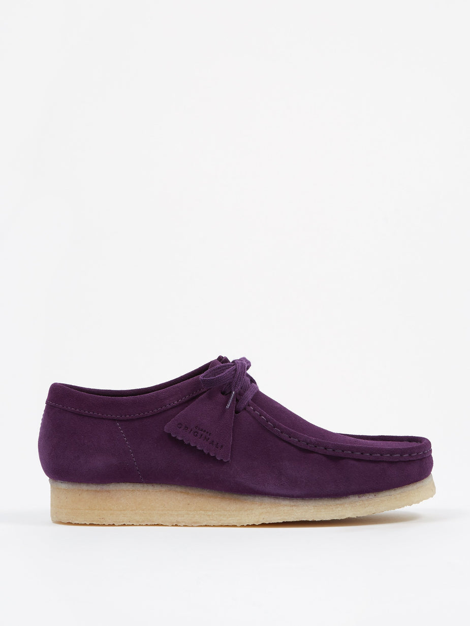 Clarks Originals Clarks Wallabee - Deep Purple - Purple