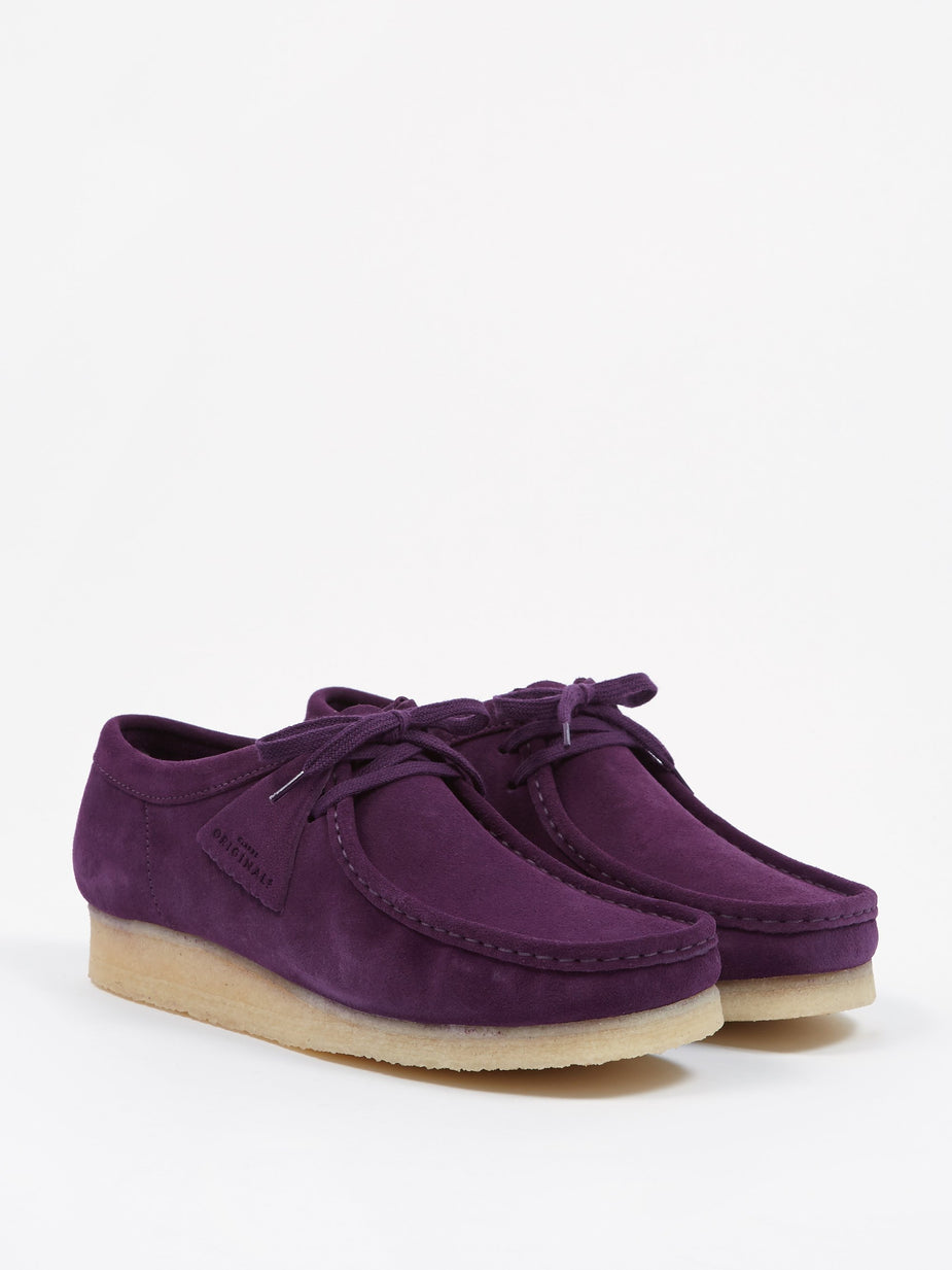 Clarks Originals Clarks Wallabee - Deep Purple - Purple