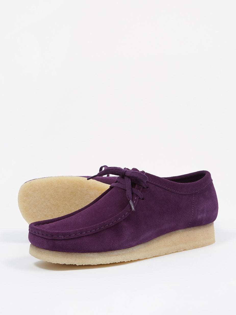 Clarks Originals Clarks Wallabee - Deep Purple - Purple
