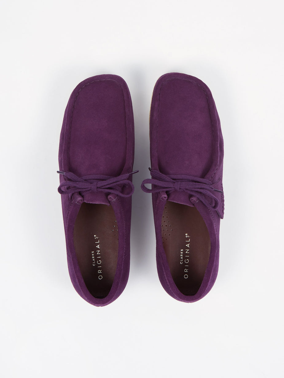 Clarks Originals Clarks Wallabee - Deep Purple - Purple